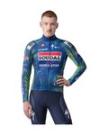 CASTELLI Letnia koszulka kolarska z długim rękawem - MID WEIGHT 2 LS TEAM SOUDAL QUICK-STEP 2026 - niebieski
