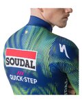 CASTELLI Letnia koszulka kolarska z długim rękawem - MID WEIGHT 2 LS TEAM SOUDAL QUICK-STEP 2026 - niebieski