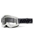 100% SPEEDLAB Okulary kolarskie - STRATA 2 - szary/biały