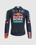 SPORTFUL Letnia koszulka kolarska z długim rękawem - RED BULL BORA - HANSGROHE THERMAL - niebieski