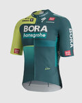 SPORTFUL Koszulka kolarska z krótkim rękawem - BORA 2024 - zielony/jasnozielony