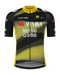 RAPIDGEAR Koszulka kolarska z krótkim rękawem - VISMA TDF25 REPLICA JERSEY - żółty/czarny