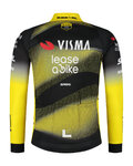 RAPIDGEAR Letnia koszulka kolarska z długim rękawem - VISMA TDF25 REPLICA JERSEY - żółty/czarny
