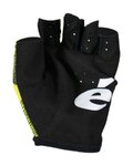 RAPIDGEAR Kolarskie rękawiczki z krótkimi palcami - VISMA TDF25 REPLICA GLOVES - żółty/czarny