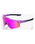 100% SPEEDLAB Okulary kolarskie - SPEEDCRAFT XS TOYOKO - fioletowy/czarny