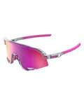 100% SPEEDLAB Okulary kolarskie - SLENDALE SL - przezroczysty/szary