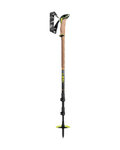LEKI patyki - SHERPA 110-145 cm - beżowy/czarny