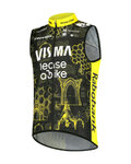 RAPIDGEAR Kamizelka kolarska - REPLICA VISMA TDF26 - czarny/żółty
