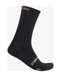 CASTELLI Kolarskie klasyczne skarpetki - GIRO D'ITALIA 18 - czarny