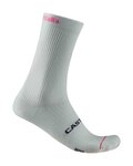 CASTELLI Kolarskie klasyczne skarpetki - GIRO LOGO 18 - biały