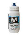 TACX Bidon kolarski - MOVISTAR 2025 - biały/czarny