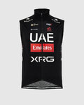 PISSEI Kamizelka kolarska - UAE TEAM EMIRATES - XRG 2025 OFFICIAL WATERPROOF - czarny