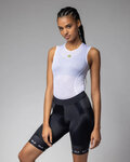 ALÉ Krótkie spodnie kolarskie bez szelek - STRADA 2.0 PR-E - czarny/biały