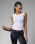 ALÉ Kolarski bezrękawnik - VELO ACTIVE INTIMO - biały