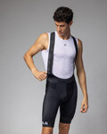 ALÉ Krótkie spodnie kolarskie z szelkami - CORSA 2.0 PRAGMA - czarny