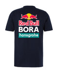 RED BULL Kolarska koszulka z krótkim rękawem - RED BULL BORA HANSGROHE - niebieski