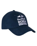 RED BULL Czapka kolarska - RED BULL BORA HANSGROHE MONO - niebieski