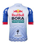 RED BULL Koszulka kolarska z krótkim rękawem - SPECIALIZED TRAINIG BORA - biały/niebieski/czerwony