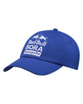 RED BULL Czapka kolarska - RED BULL BORA HANSGROHE ICONS - niebieski