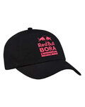 RED BULL Czapka kolarska - RED BULL BORA HANSGROHE - GIRO D'ITALIA - czarny