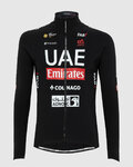 PISSEI Kolarska ocieplana kurtka - UAE TEAM EMIRATES 2024 - czarny
