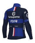 ALÉ Kolarska ocieplana kurtka - GROUPAMA FDJ 2025 WINTER - niebieski