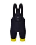 SANTINI Krótkie spodnie kolarskie z szelkami - TOUR DE FRANCE - BIB SHORTS - czarny
