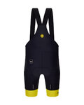 SANTINI Krótkie spodnie kolarskie z szelkami - TOUR DE FRANCE - BIB SHORTS - czarny