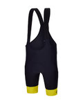 SANTINI Krótkie spodnie kolarskie z szelkami - TOUR DE FRANCE - BIB SHORTS - czarny
