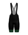 SANTINI Krótkie spodnie kolarskie z szelkami - TOUR DE FRANCE - BIB SHORTS - czarny