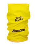 SANTINI Komin kolarski - TOUR DE FRANCE - NECK WARMER - żółty