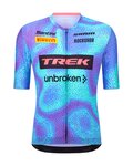 SANTINI Koszulka kolarska z krótkim rękawem - TREK FACTORY RACING 2026
