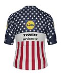 SANTINI Koszulka kolarska z krótkim rękawem - LIDL TREK 2026 NATIONAL CHAMPION US
