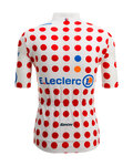 SANTINI Koszulka kolarska z krótkim rękawem - TOUR DE FRANCE - POLKA DOT JERSEY - kolorowy