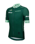 SANTINI Koszulka kolarska z krótkim rękawem - TOUR DE FRANCE - GREEN JERSEY - zielony