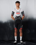 PISSEI Kombinezon kolarski - UAE TEAM EMIRATES 2025 ROAD - czarny/biały