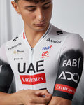 PISSEI Kombinezon kolarski - UAE TEAM EMIRATES 2025 ROAD - czarny/biały
