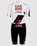 PISSEI Kombinezon kolarski - UAE TEAM EMIRATES - XRG 2026 - czarny/biały