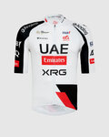 PISSEI Koszulka kolarska z krótkim rękawem - UAE TEAM EMIRATES - XRG 2026 REPLICA - biały/czarny/czerwony