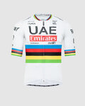 PISSEI Koszulka kolarska z krótkim rękawem - UAE TEAM EMIRATES 2024 - kolorowy