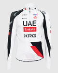 PISSEI Letnia koszulka kolarska z długim rękawem - UAE TEAM EMIRATES - XRG 2026 REPLICA - biały/czerwony/czarny