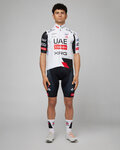 PISSEI Kamizelka kolarska - UAE TEAM EMIRATES 2026 REPLICA - biały/czerwony/czarny