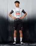 PISSEI Kamizelka kolarska - UAE TEAM EMIRATES 2025 - biały/czarny