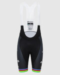 PISSEI Krótkie spodnie kolarskie z szelkami - TADEJ POGACAR WORLD CHAMP 2025