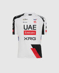 PISSEI Kolarska koszulka z krótkim rękawem - UAE TEAM EMIRATES - XRG 2026  - biały/czarny/czerwony