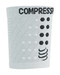 COMPRESSPORT frotka na rękę - RACING SWEATBANDS - biały