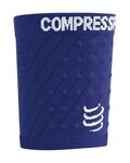 COMPRESSPORT frotka na rękę - RACING SWEATBANDS - niebieski