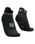 COMPRESSPORT Kolarskie skarpetki do kostki - PRO RACING SOCKS V4.0 RUN - czarny