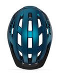 MET Kask kolarski - ALLROAD  - niebieski