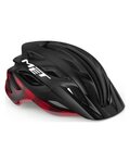 MET Kask kolarski - VELENO MIPS - czarny/czerwony